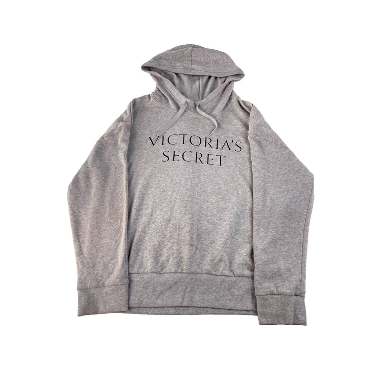 Womens Victorias Secret Gray Hoodie Size Large
