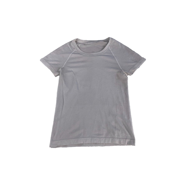 Womens Lululemon White T Shirt Size 2