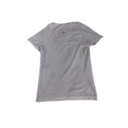 Womens Lululemon White T Shirt Size 2