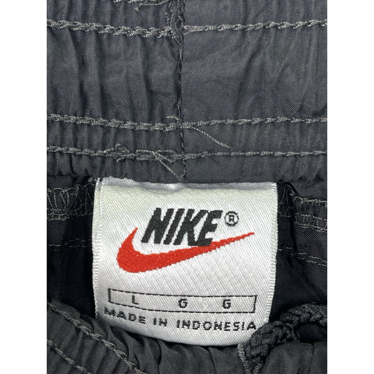 Vintage Atheltic Mens Nike Black Track Pants Sz L 33x31