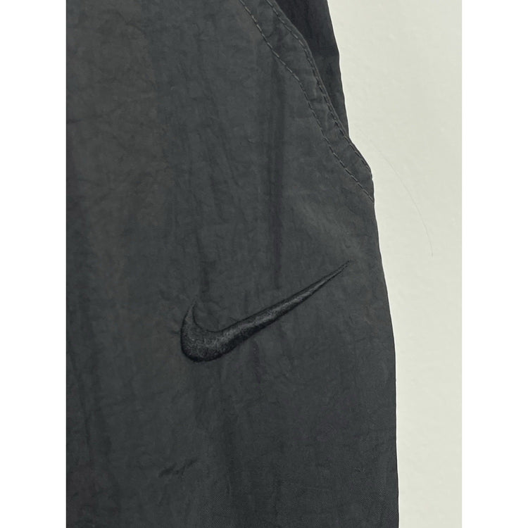 Vintage Atheltic Mens Nike Black Track Pants Sz L 33x31