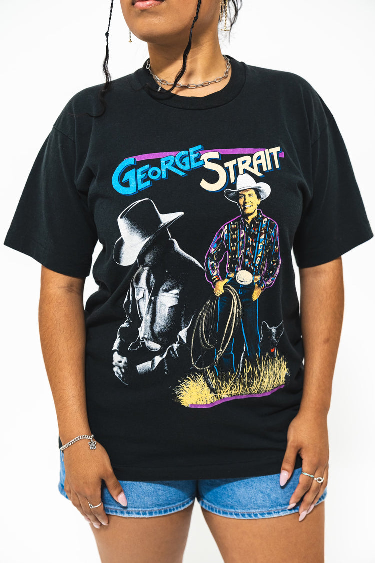 90s George Strait T-Shirt L