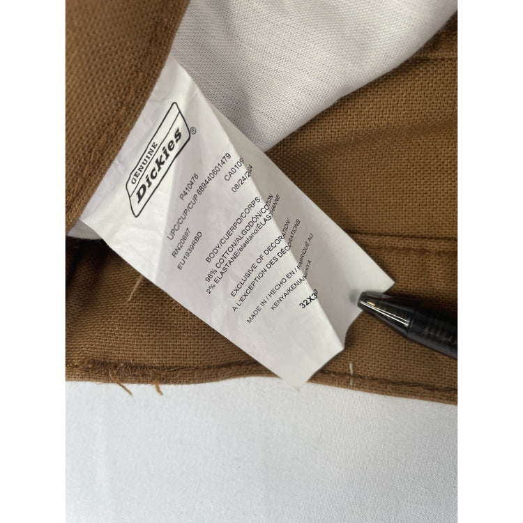 Mens Genuine Dickies Relaxed Fit Duck Canvas Carpenter Pants Size 32x30