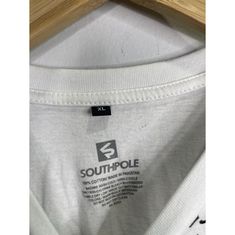 Y2K Southpole White Shirt SZ XL