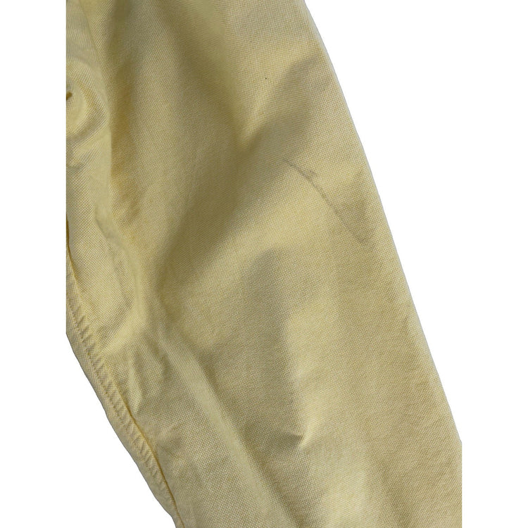 Mens Polo Ralph Lauren Classic Yellow ButtonUp Shirt Size Xs
