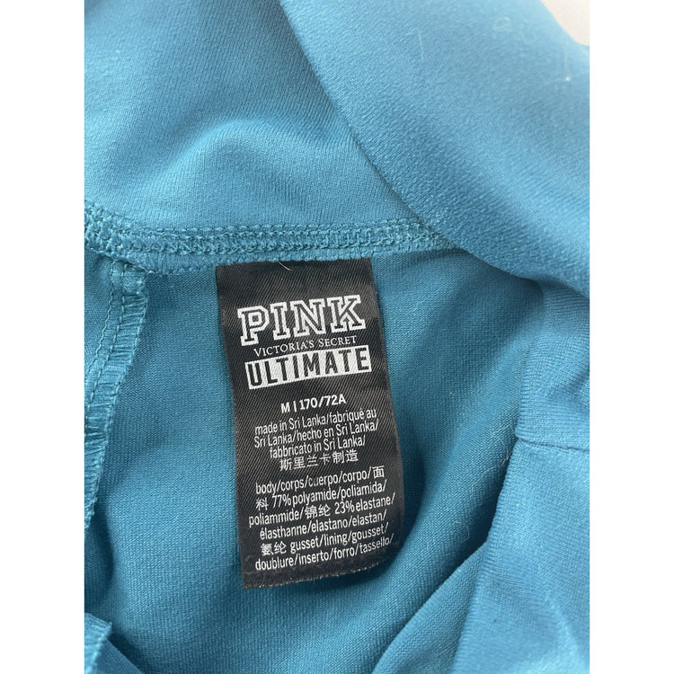 Women’s Victoria Secret PINK Aqua Leggings Size M