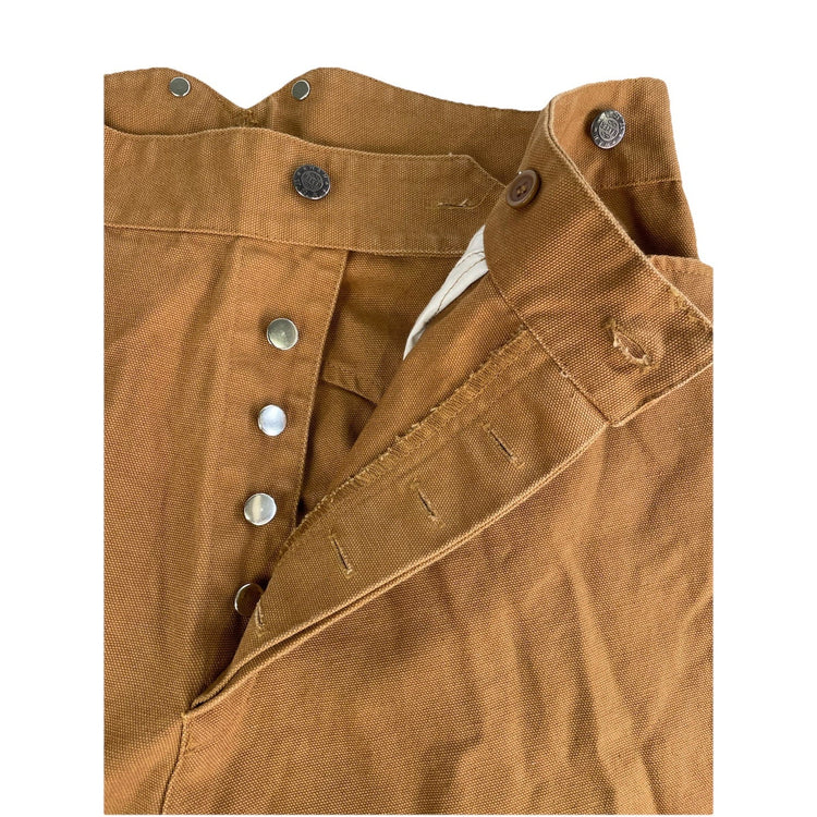 Womens Vintage Collection Wash Maker High Waist Canvas Saddle Pants Size 12