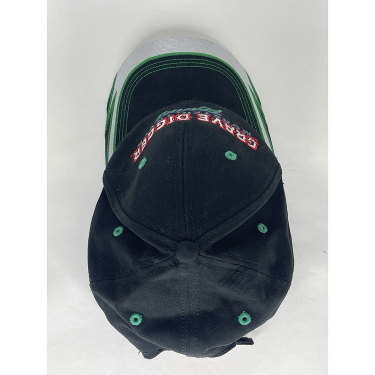Vintage Black Y2K 2009 Gravedigger Racing Team Embroidered Hat Monster Jam