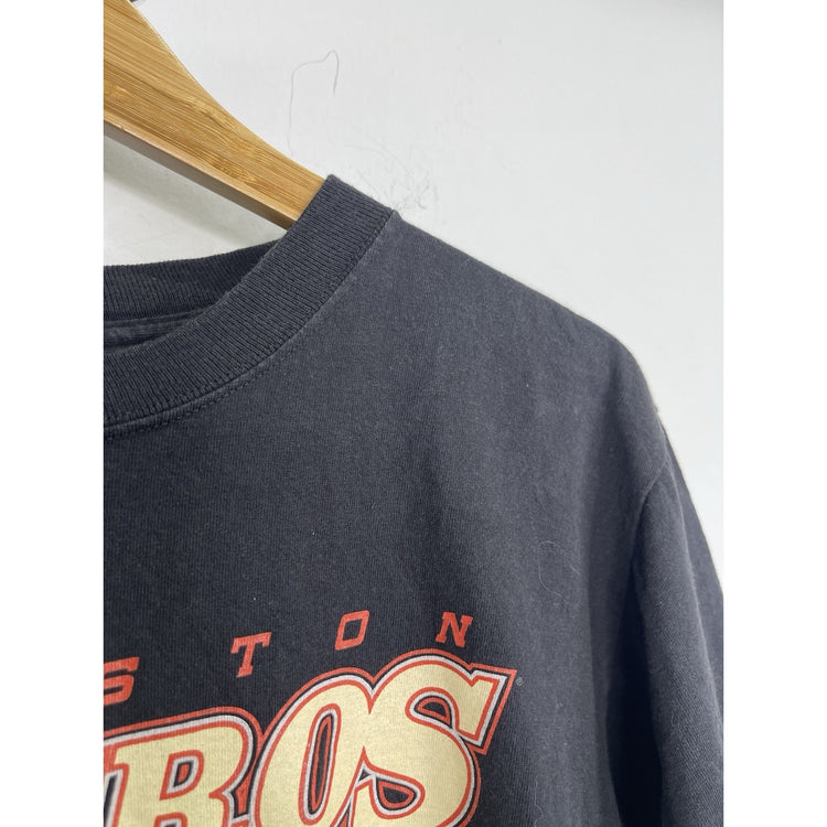 Vintage Mens 2007 Houston Astros Black Short Sleeve T Shirt Sz Medium