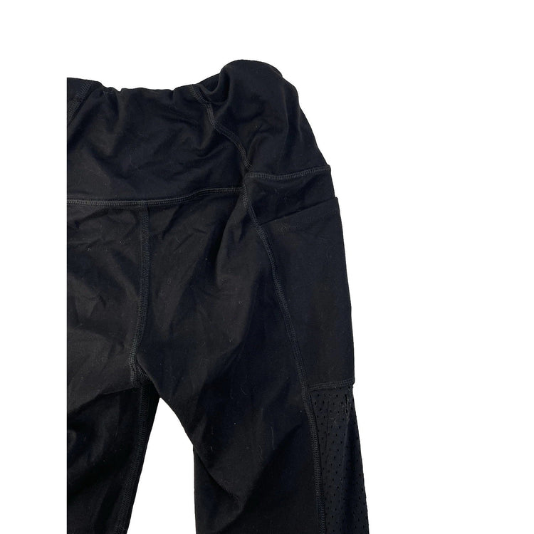 Womens Victoria Sport Black Leggings With Breathable Design Size XS