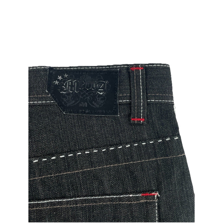 Men’s Vintage Mecca Black Baggy Jeans Size 38/32