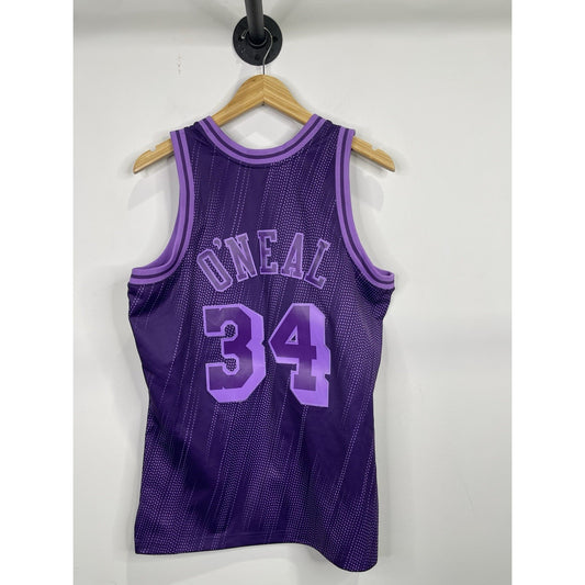 Mitchell & Ness LA Lakers Shaquille O'Neal Monochrome 96-97 Swingman Jersey Sz M