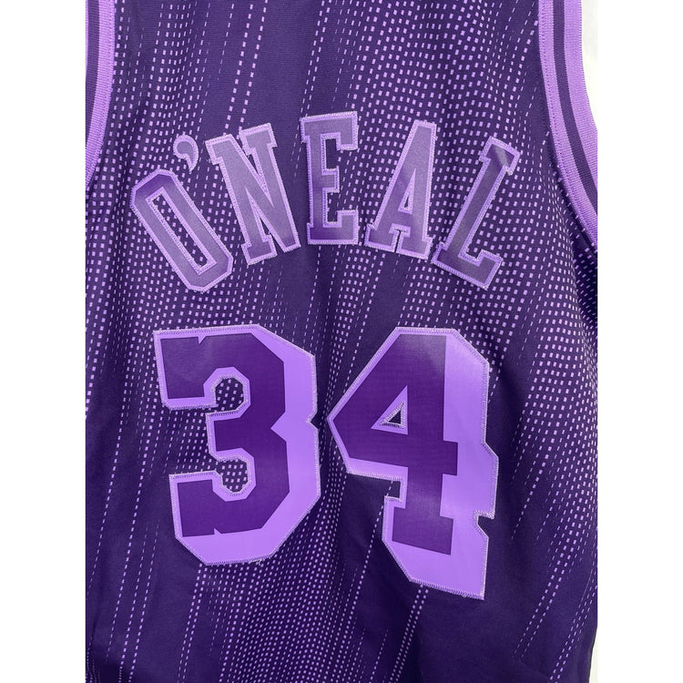 Mitchell & Ness LA Lakers Shaquille O'Neal Monochrome 96-97 Swingman Jersey Sz M