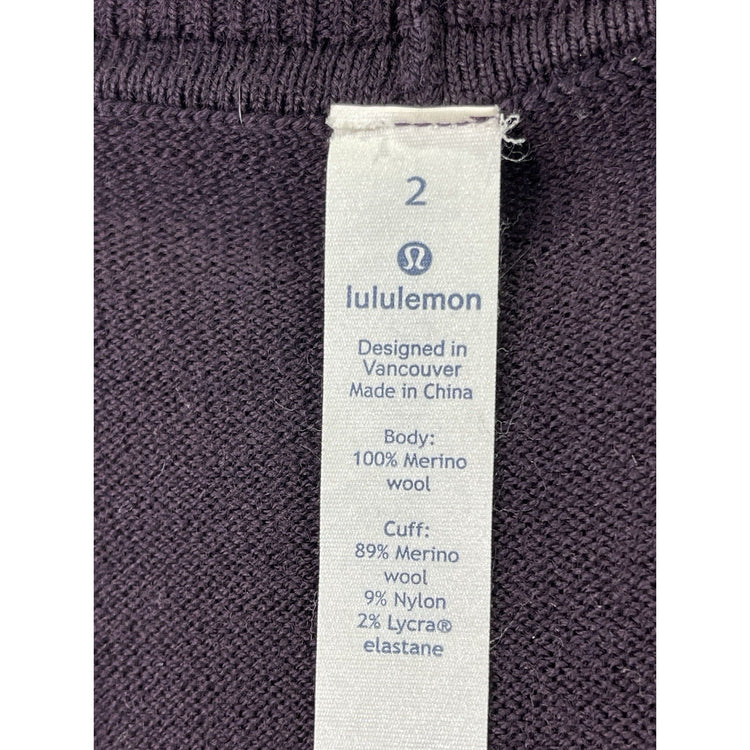 Womens Lululemon Cardigan Sweater Size 2