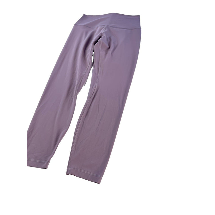 Womens Lululemon Dusty Lavender High Rise Full Length Yoga Leggings SIZE 8