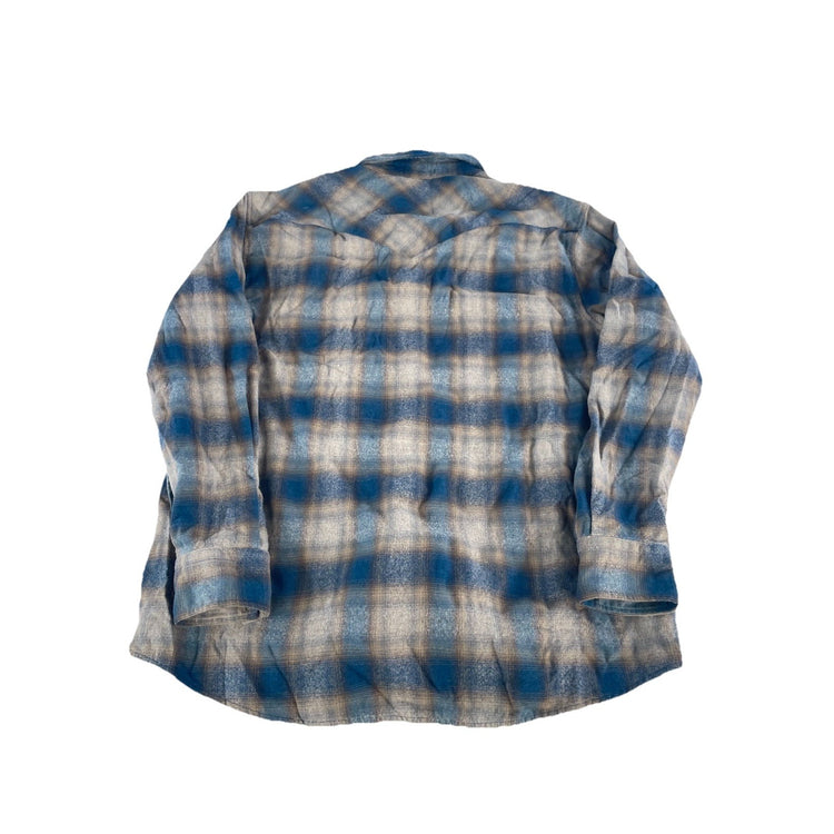 Mens Pendleton Western Canyon Plaid Multicolor Flannel Size Xl