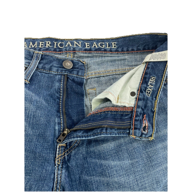 Men’s Vintage American Eagle Relaxed Blue Jeans Size 30/32