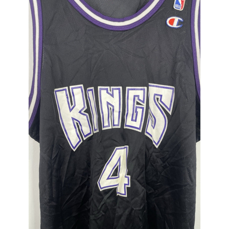 Mens Sacramento Kings Chris Webber Champion NBA Basketball Jersey Large