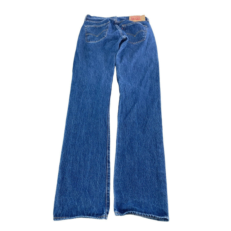Mens Levis 501 Blue Denim Jeans Size 30
