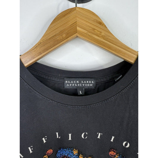 Women’s Black Label Affliction T-shirt Size L