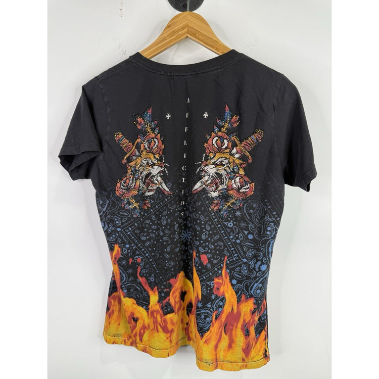 Women’s Black Label Affliction T-shirt Size L