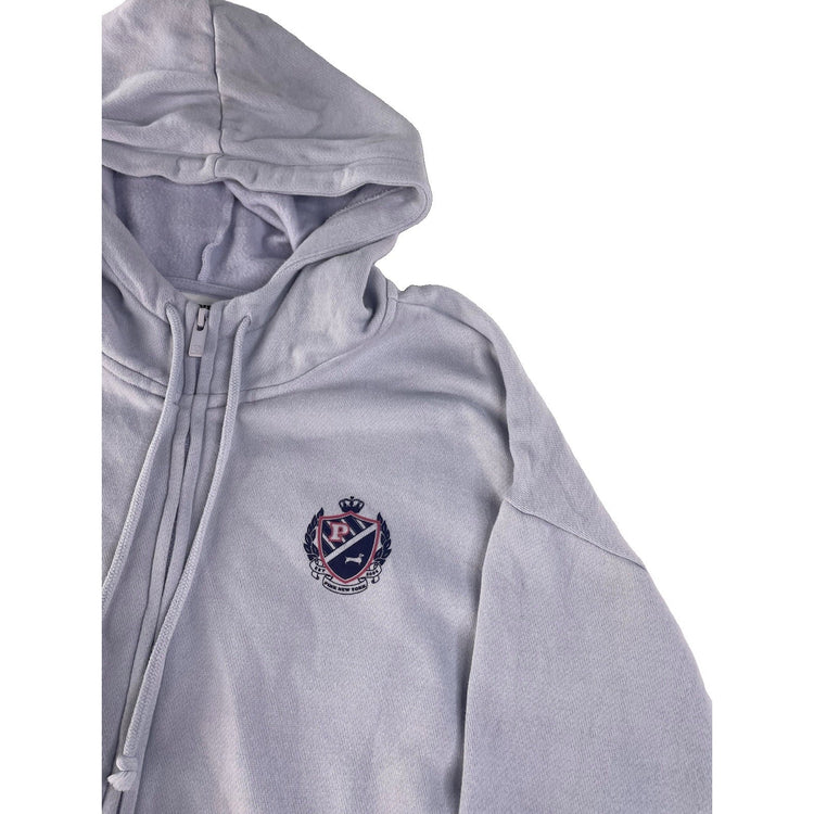 Womens PINK Victorias Secret Gray Zip Up Jacket Size XS