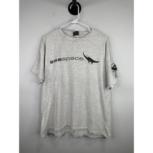 VINTAGE MENS SEA SPACE T-SHIRT