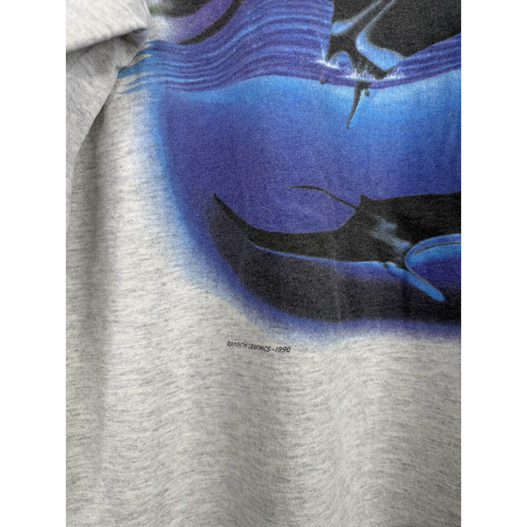VINTAGE MENS SEA SPACE T-SHIRT