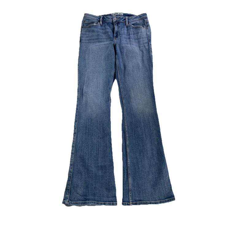 Womens IDYLLWIND Relaxed Bootcut Light Wash Blue Jeans Size 12x34