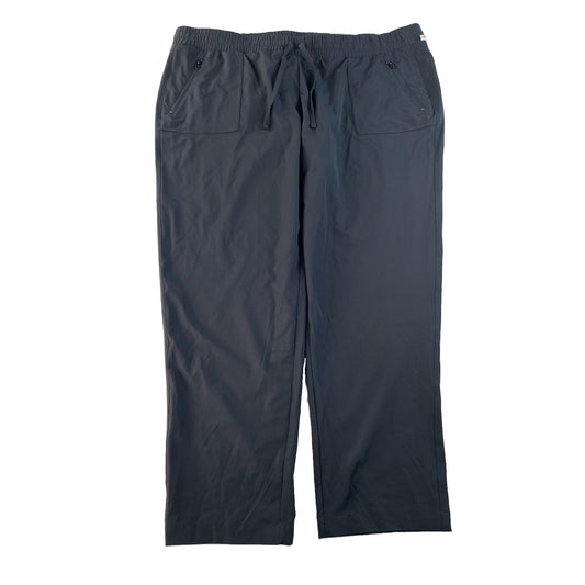 Women's Magellan Outdoors Black Water Repellent Pants Size 2X