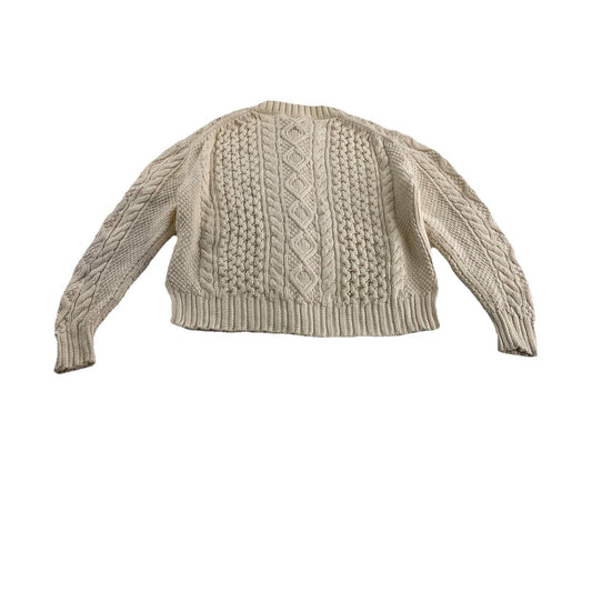 Womens Ralph Lauren Size Large White Knitted Sweater