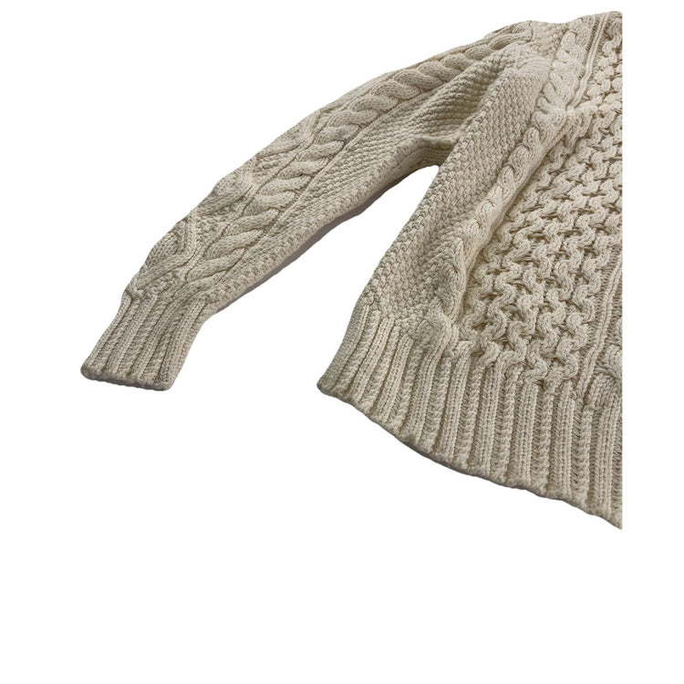 Womens Ralph Lauren Size Large White Knitted Sweater