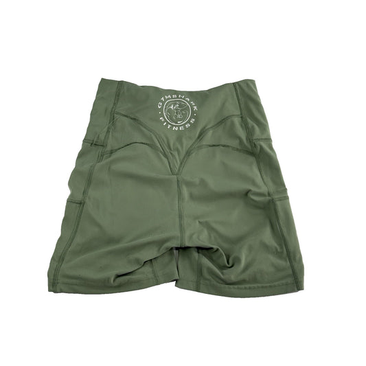 Womens Gymshark Seamless Lime Green Shorts Size S