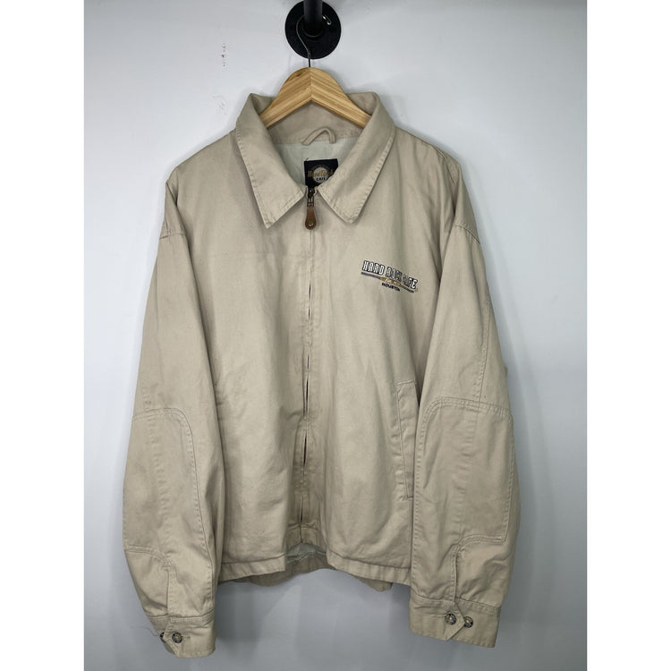 Mens Hard Rock Cafe Zip Up Jacket Size 2Xl