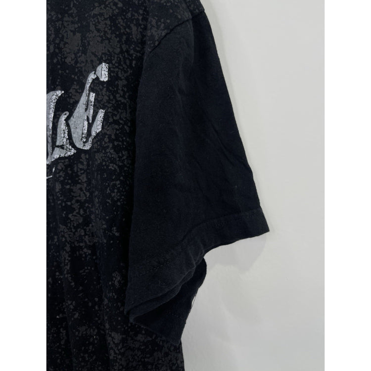 Mens Y2k Southpole Black T-shirt Sz XL