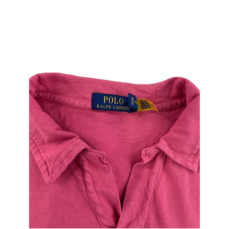 Mens Polo Ralph Lauren Size Small Pink Collared Shirt