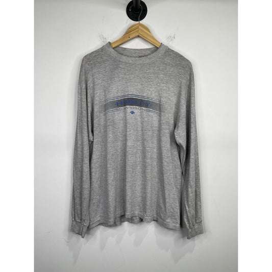 Vintage Harley Davison Made In Usa Long Sleeve T-shirt Size L
