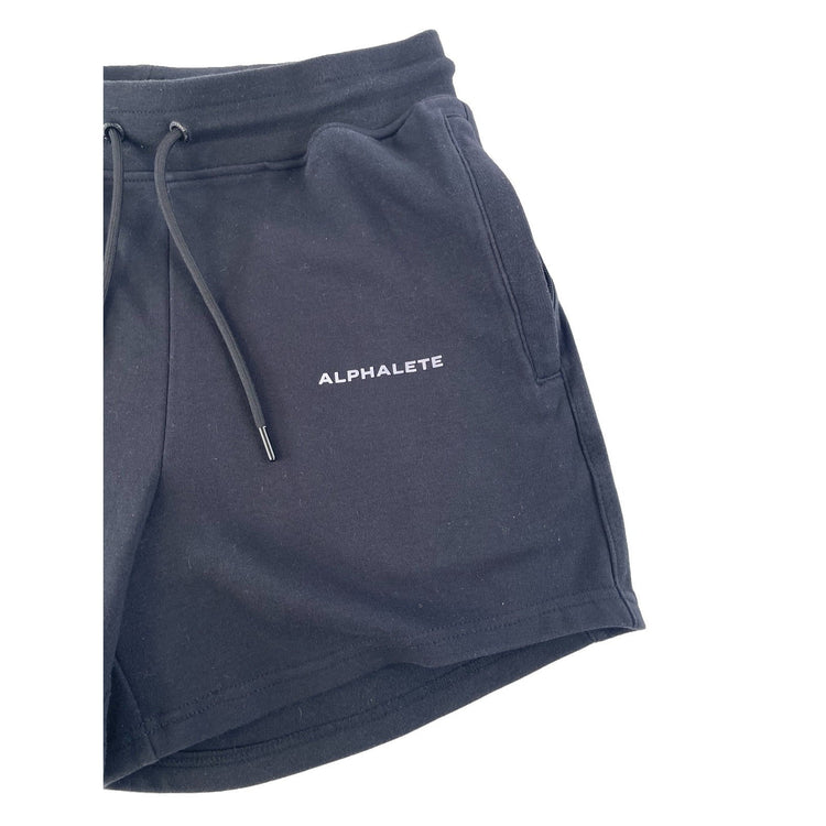 Mens Alphalete Black Sweat Shorts Size Medium