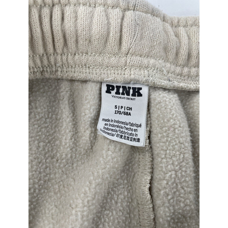 Womens Victoria’s Secret PINK Tan Flared Sweatpants Size Small