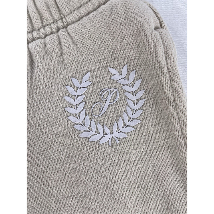 Womens Victoria’s Secret PINK Tan Flared Sweatpants Size Small