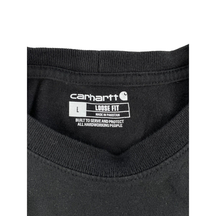 Mens Carhartt Black Loos Fit T Shirt Size Large