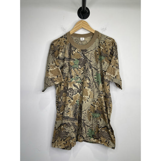 Men’s Camo Tee Swing Tag Short Sleeve T Shirt Sz XXL
