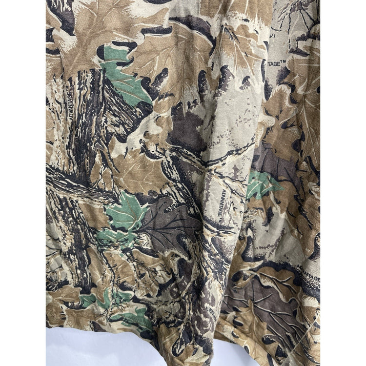 Men’s Camo Tee Swing Tag  Short Sleeve T Shirt Sz XXL