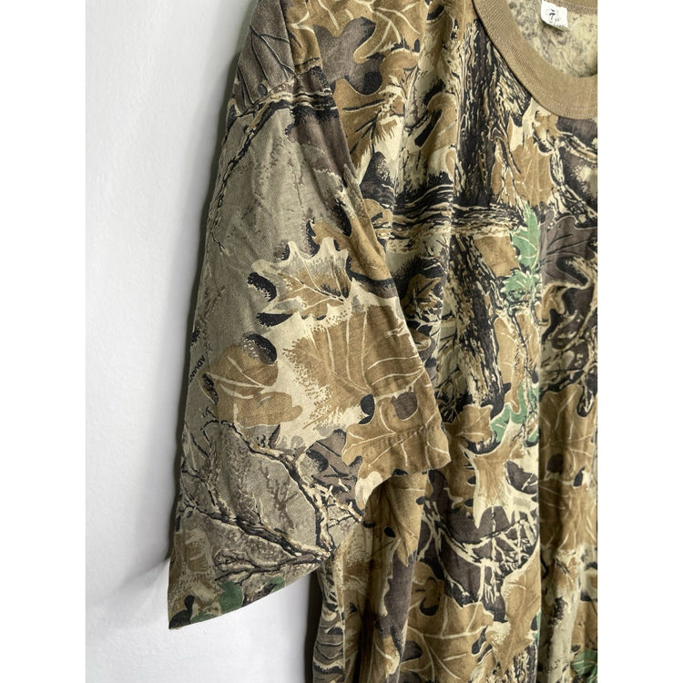 Men’s Camo Tee Swing Tag  Short Sleeve T Shirt Sz XXL