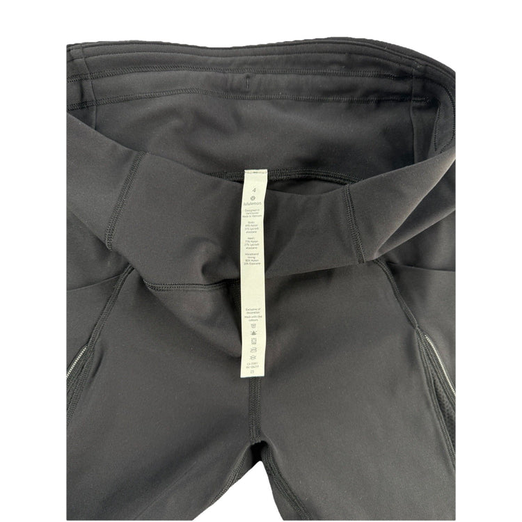 Womens Lululemon Leggings With Reflective Details Size 4