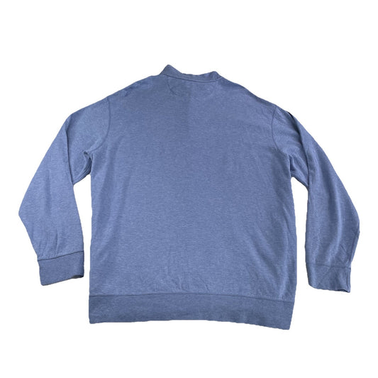 Mens Polo Ralph Lauren Size 2XLT Light Blue Quarter Zip Sweater