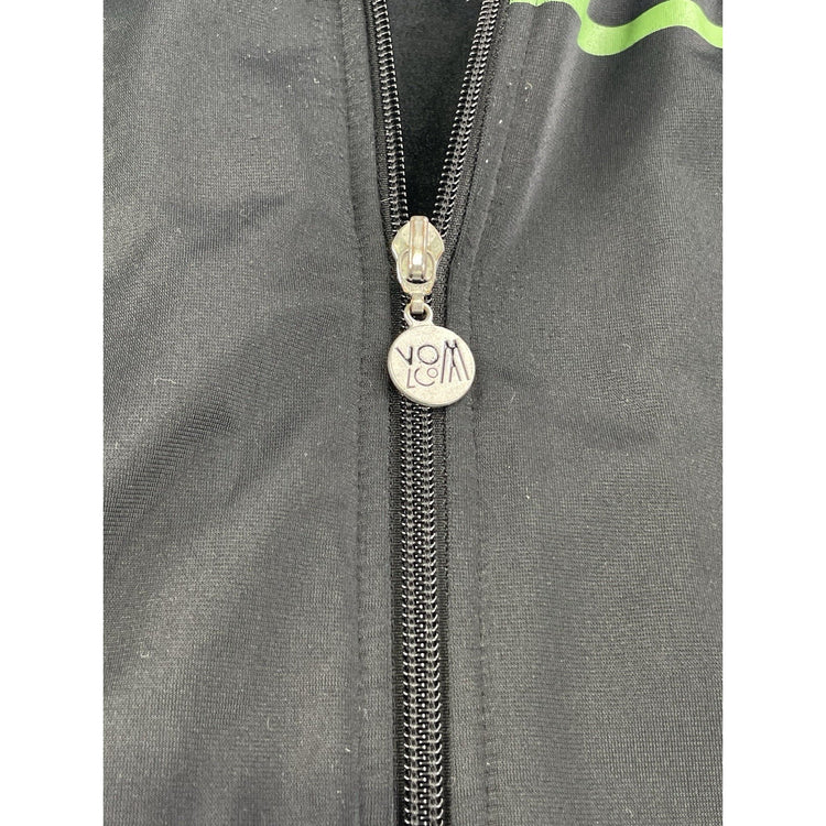 Mens Vintage Volcom Zip Up Funnel Neck Long Sleeve Sweater Size L
