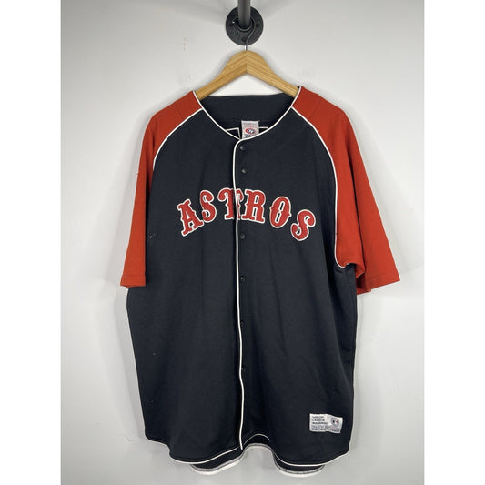 Vintage Houston Astros Roger Clemens Embroidered Baseball Jersey Size XXL