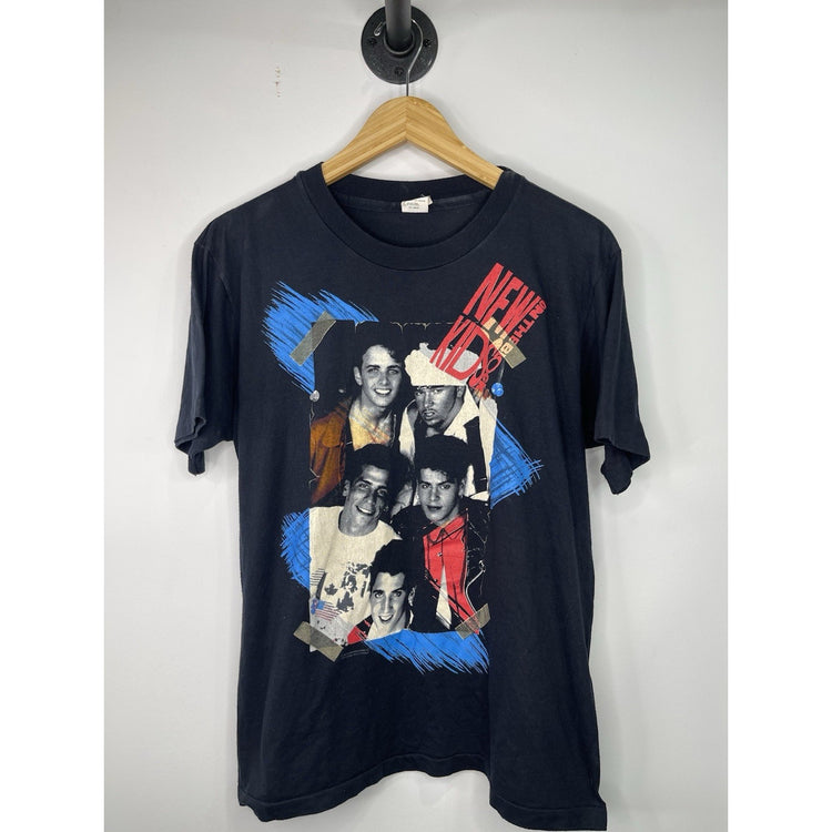 Vintage 90s New Kids On The Block No More Games Tour Shirt Large