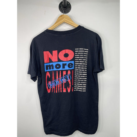 Vintage 90s New Kids On The Block No More Games Tour Shirt Large